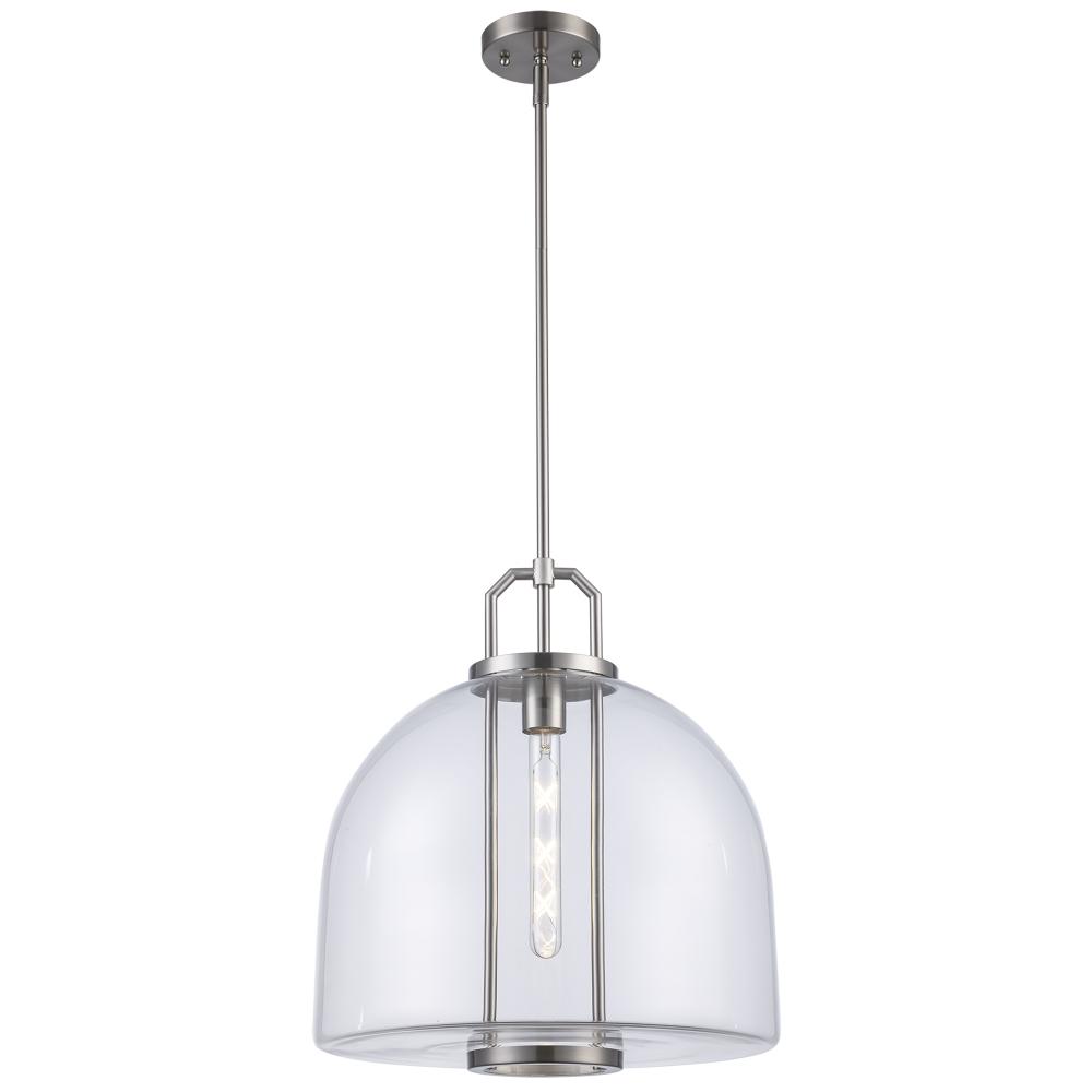 1LT PENDANT-GLASS DOME-L-BN